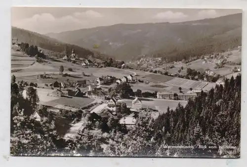 8581 WARMENSTEINACH, Blick vom Höllfelsen, 1959