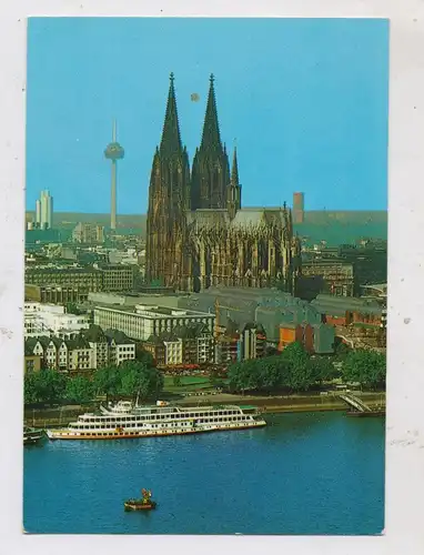 BINNENSCHIFFE - RHEIN, Köln-Düsseldorfer "WAPPEN STADT MAINZ" am Kölner Anleger