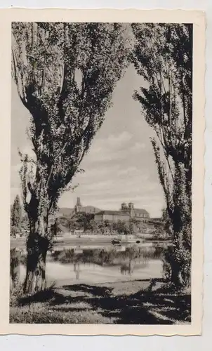 BÖHMEN & MÄHREN - LEITMERITZ / LITOMERICE, Partie an der Elbe, Nachkriegskarte