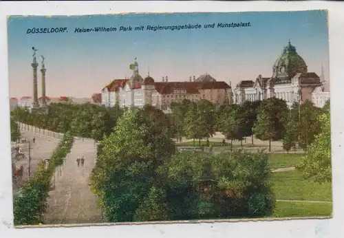 4000 DÜSSELDORF, Kaiser Wilhelm Park, Regierungsgebäude, Kunstgebäude, 1923