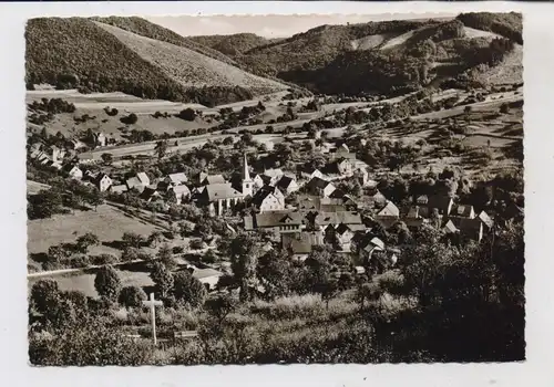 5590 COCHEM - LÜTZ, Ortsansicht 1959, Landpoststempel "Lütz über Katellaun"