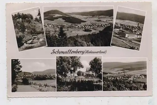 5948 SCHMALLENBERG, Mehrbild - AK, 1959