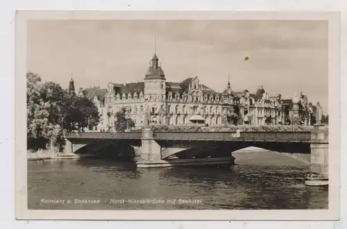 7750 KONSTANZ, Horst Wessel - Brücke, Seehotel