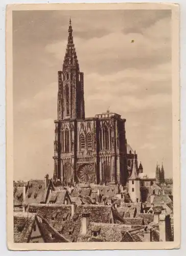 F 67000 STRASBOURG / STRASSBURG, Münster,  Photo Heinrich Hoffmann, # Str. 051