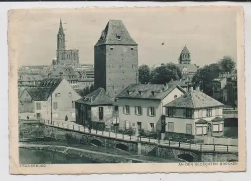 F 67000 STRASBOURG / STRASSBURG, An den gedeckten Brücken, 1941, Photo Heinrich Hoffmann # STR. 055