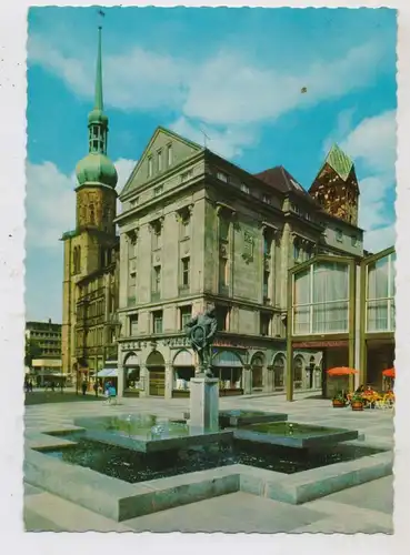 4600 DORTMUND, Bläserbrunnen, Sonderstempel "Lufthansa zu Gast bei Horten - Dortmund"