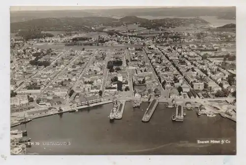 N 4604 KRISTIANSAND, Luftaufnahme / air view, 1940
