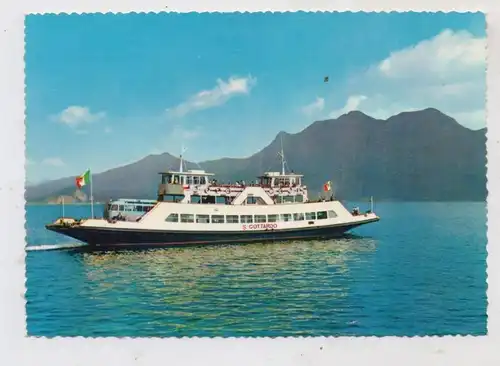 FÄHRE / Ferry / Traversier, "S. GOTTARDO", Lago Maggiore