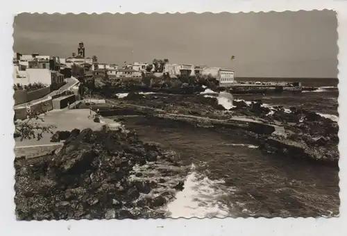 E 38400 PUERTO DE LA CRUZ, Vista desde San Telmo, 1961, kl. Einriss