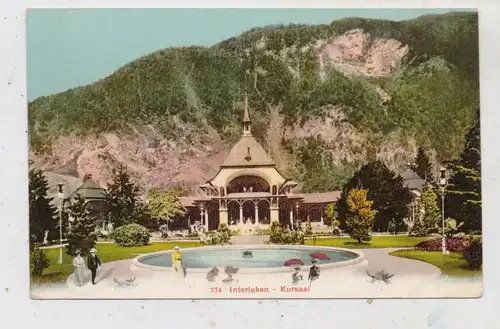 CH 3800 INTERLAKEN BE, Kursaal, belebte Szene
