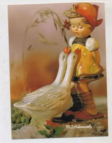 KÜNSTLER - ARTIST - HUMMEL, Mädchen mit Gänsen, Ars AG