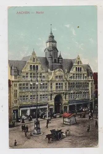 5100 AACHEN, Kaufhaus Tietz, Marktplatz, 1911