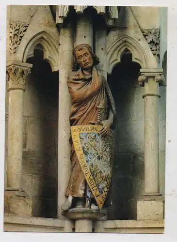0-4800 NAUMBURG, Dom, Standbild des Grafen Wilhelm