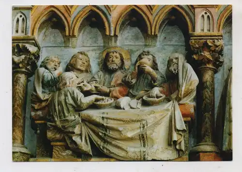 0-4800 NAUMBURG, Dom, Relief des hl. Abendmahls