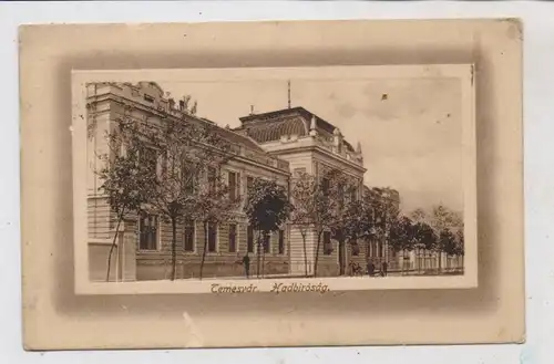RO 30000 TEMESVAR / TIMISOARA / TEMESCHBURG, Hadbirosag, 1915, Zensur, Oberflächenmangel