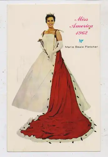 USA - MISS AMERICA 1962 Maria Beale Fletcher, PEPSI - COLA - Werbung