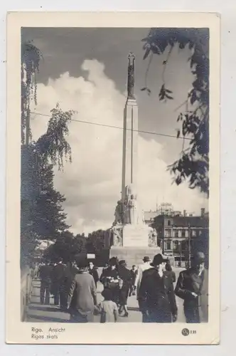 LATVIJA / LETTLAND - RIGA, Denkmal, 1942, 2. WK, deutsche Feldpost 09999, Organisation Todt, Linienchef Dg X!!