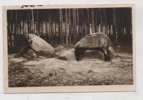 HÜNENGRAB / DOLMEN / MENHIR - Steingrab in der Südheide, Deutscher Knaben - Bund, Bund f. Jugendwandern