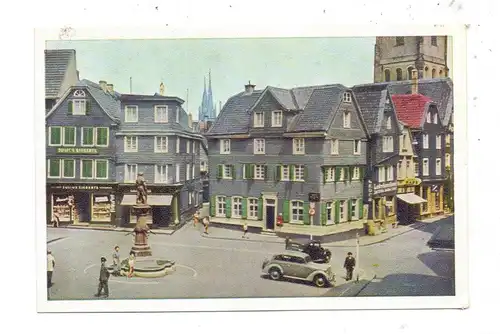 5650 SOLINGEN, Auf dem alten Markt, 30er Jahre, Oldtimer