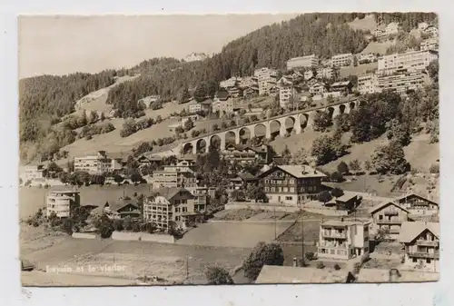 CH 1854 LEYSIN VD, Gesamt mit Viaduct, 1953