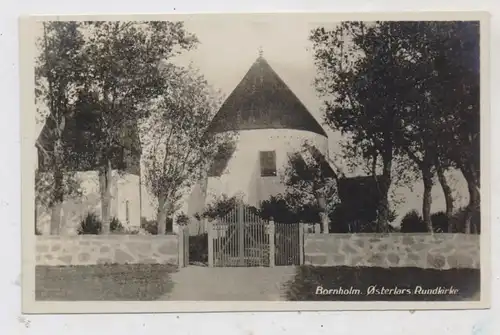 DK 3760 OSTERLARS / Bornholm, Osterlars Rundkirke, Colbergs Boghandel - Ronne