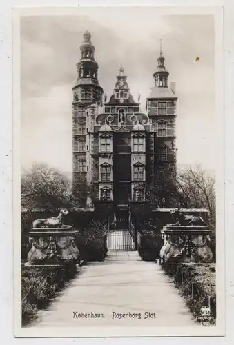 DK 1050 KOBENHAVN / KOPENHAGEN, Rosenborg Slot, 1933