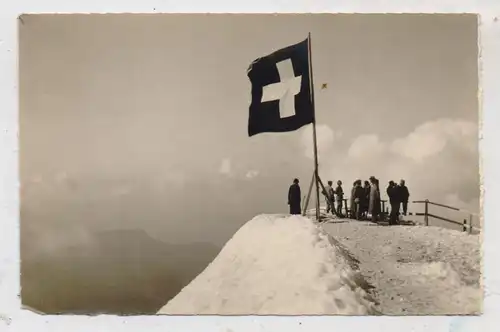 CH 3800 INTERLAKEN BE, Jungfraujpch, Schweizerfahne