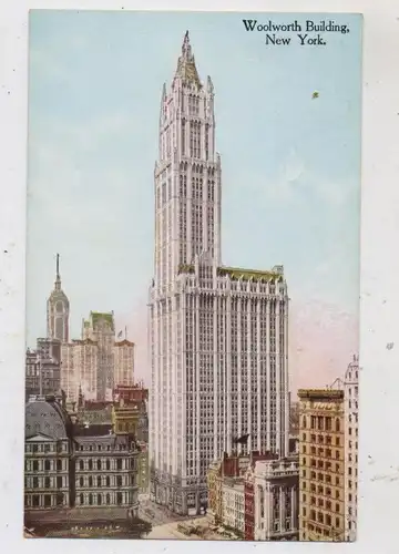 USA - NEW YORK CITY - MANHATTAN, Woolworth Building, New York - Tokyo