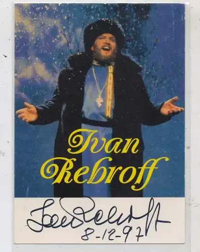 MUSIK - IVAN REBROFF, Autogramm