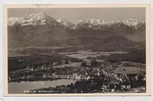 A 9220 VELDEN am Wörthersee, Gesamtansicht, 1939