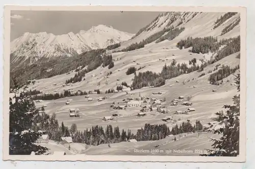 A 6991 RIEZLERN, Dorfansicht mit Nebelhorn