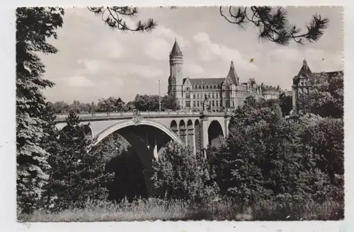 L 1000 LUXEMBURG STADT, Pont Adolphe, 1953, Paul Kraus