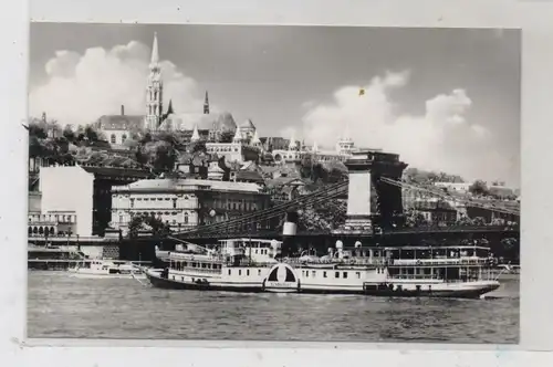 BINNENSCHIFFE - DONAU - "SZABADSAC" vor Budapest