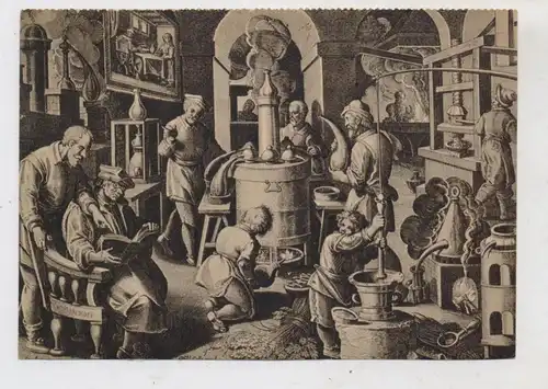 BERUFE - DESTILLATEUR, ca. 1600, Jan vam Straet