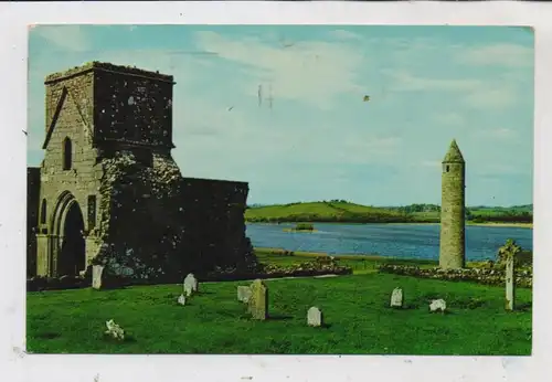 UK - NORTH IRELAND - FERMANAGH - DEVENISH ISLAND & ABBEY