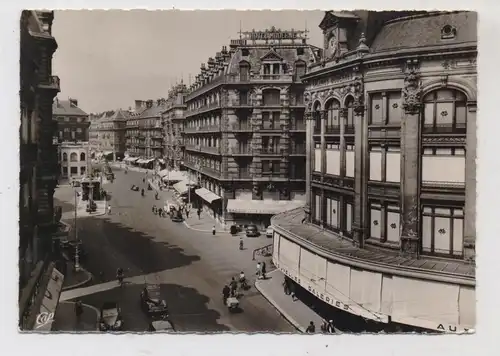 F 38000 GRENOBLE, Rue Feliy Poulat, Hotel Moderne, Noevelles Galeries, Oldtimer