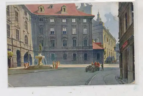 NIEDER - SCHLESIEN - BRESLAU  / WROCLAW, Universitätsplatz mit Matthiaskirche, 1922