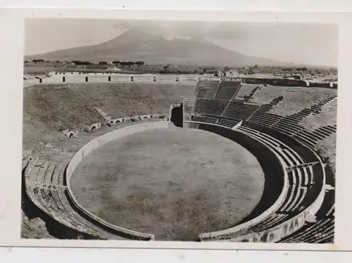 I 80045 POMPEI, Amphitheater Pompeji, Vesuv, 30er Jahre