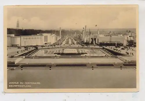EXPO - 1935 BRUSSEL, Avenue de Centenaire
