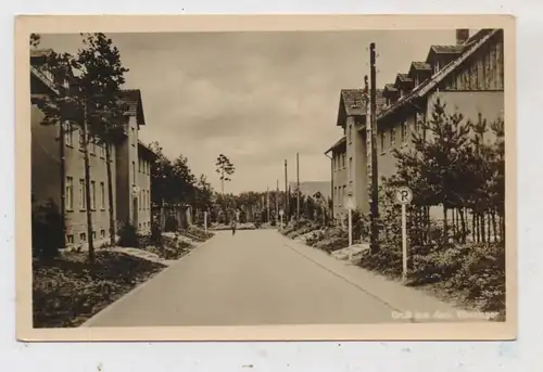 NEUMARK - SCHWIEBUS - TIBORLAGER, Lagerstrasse, Kriegsgefangenen - Zensur nach Frankreich