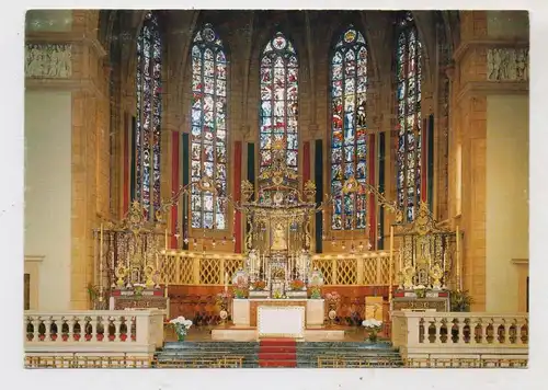 L 1000 LUXEMBURG STADT, Kathedrale unserer lieben Frau von Luxemburg, Innenansicht