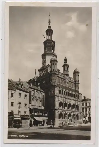 POSEN - POSEN / POZNAN, Rathaus, Verlag Heinrich Hoffmann # Pos. 35