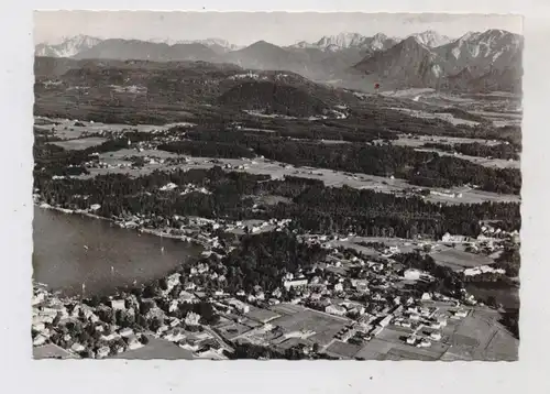 A 9220 VELDEN am Wörthersee, Blick auf Velden und Augsdorf, 1966