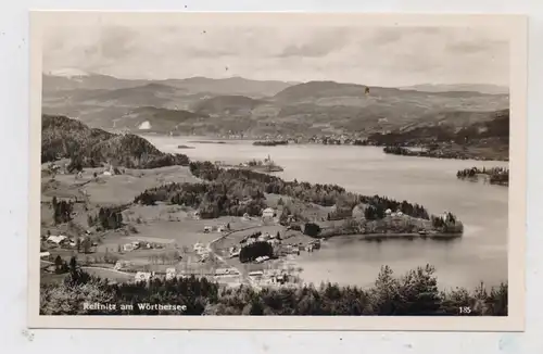 A 9082 MARIA WÖRTH - REIFNITZ, Blick über den Ort und den Wörthersee