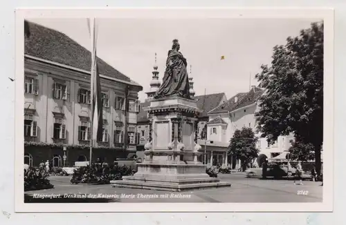 A 9000 KLAGENFURT, Rathaus, Denkmal Maria Theresia