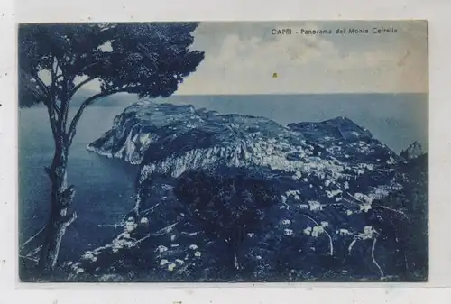 I 80073 CAPRI, Panorama de Monte Cetrella, 1937