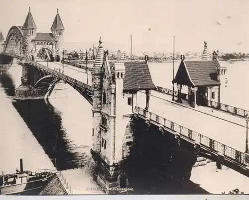 5300 BONN, Rheinbrücke, Photo 23,2 x 16,8 cm