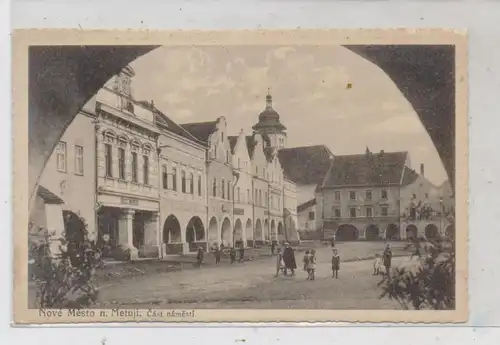 BÖHMEN & MÄHREN -  NEUSTADZ an der Mettau / NOVE MESTO nad Metuji, Marktplatz