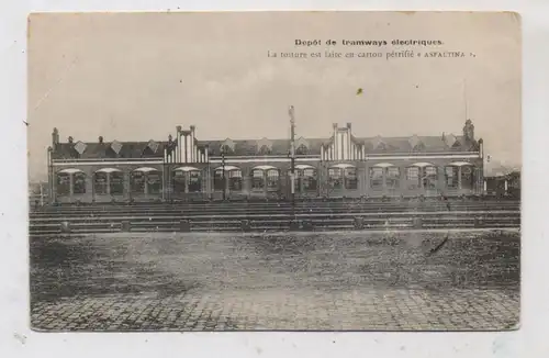 5300 BONN - CASTELL, Strassenbahn Depot / Elektrische Bahn der Stadt Bonn, ca. 1905