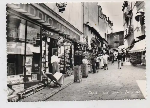 I 80073 CAPRI, Via Vittorio Emanuele, KODAK / GEVACHROME